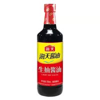 海天酱油生抽老抽两瓶大桶特惠装酿造炒菜凉拌卤味上色调味 海天750ml生抽*1