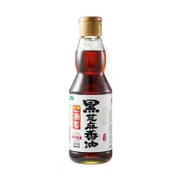 龙溪一滴香黑芝麻香油 正宗麻油 芝麻压榨 0添加 今年9月产 黑芝麻油300ml*1瓶(优惠试吃)