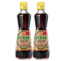 欣和六月鲜原汁酱油500ml*2瓶特级酱油 500mL