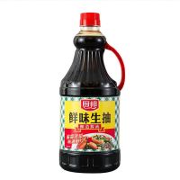 厨邦酱油生抽酱油厨房调料餐饮炒菜点蘸腌制黄豆酿造酱油美味鲜 生抽1.25L*1瓶