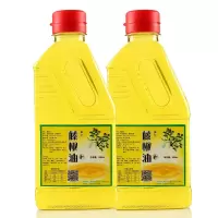 藤椒油2.5L瓶装花椒油桶装麻油麻椒油家用特麻特香商用批发1000ml 藤椒油[麻油1000mlx1瓶]