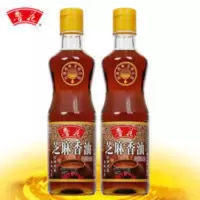 [鲁花直销]鲁花芝麻香油350ml*2 香味浓郁 凉拌 [鲁花直销]鲁花芝麻香油350ml*2 香味浓郁 凉拌