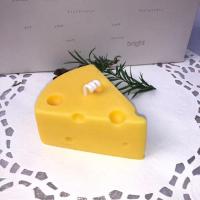 手工香薰蜡烛diy精油奶酪柠檬丑橘生日礼物卧室少女留香礼盒 奶酪 含羞草与小豆蔻