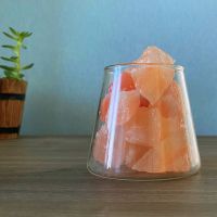 夏天香薰石摆件熏香氛精油水晶扩香石持久家用卧室内无火香薰晶石 扩香石+山玻璃罐[无香薰精油]