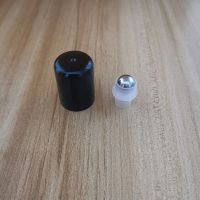 幸福狐狸植物精油瓶滚珠头白云山维一植物精油空瓶分装瓶精华液瓶 3个滚珠头黑盖