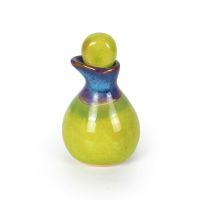 美容院精油壶陶瓷精油瓶泰式精油碟精油碗精油壶底盘美容用品工具 绿色[精油壶]