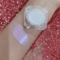 慕斯高光液钻石闪粉液体亮片提亮果冻高光泥身体ins眼影膏小众 3#偏光紫