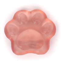 猫爪香皂洗脸除螨祛痘手工香皂精油皂沐浴香皂男女美白控油清洁皂 红色1块装[玫瑰]