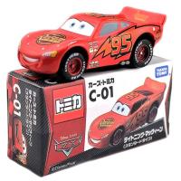 TAKARA TOMICA TOMY多美卡合金赛车汽车总动员麦大叔货柜车玩具 c01麦昆