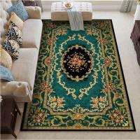 欧式客厅茶几地毯简约卧室满铺房间沙发大地毯床边毯垫美式可机洗 SHOS05 40X60厘米