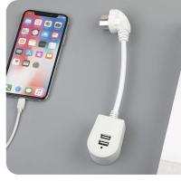 多功能插排一分多爪插座USB转换器地拖插拖线板家用接线板延长线 *9*单USB插口 常规0.25米