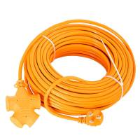 摔不烂电动车充电延长线地拖插工程家用长线插座排插排地拖插线板 新国标-防摔防爆+10插孔 1.92米***充电线***