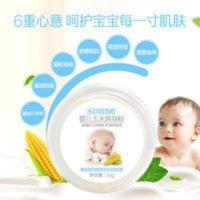 Sonne玉米爽身粉婴儿儿童成人私处痱子粉夏季干爽止汗不含滑石粉 SONNE爽身粉无滑石粉