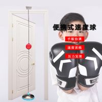 拳击速度球拳速球门挂成人儿童多功能反应球发泄减压弹力训练器材 升级款拳击速度球65(门挂式)