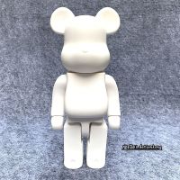 bearbrick积木熊暴力熊摆件手办千秋玩具公仔盲盒玩偶生日礼物 优质版小白熊