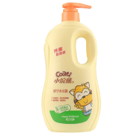 小浣熊沐浴露二合一 婴幼儿童宝宝洗发沐浴家庭装 易清洗无泪配方 舒宁沐浴露 薰衣草 1L