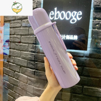YICHENG保温杯女士便携韩版创意潮流水杯个性简约男学生不锈钢大容量杯子