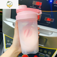 YICHENG网红运动塑料杯摇摇杯便携奶昔杯健身水杯户外女创意带盖随手杯子