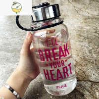 YICHENGins大容量手提盖茶杯耐热玻璃水杯水瓶创意过滤防漏杯i9bUC7M2m5