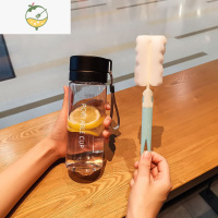 YICHENG创意过滤网茶隔水杯子大容量塑料水杯便携防漏带刻度随手运动水壶