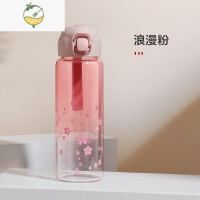 YICHENG瑞典玻璃水杯简约清晰森系便携可爱少女泡茶杯子创意个性潮流