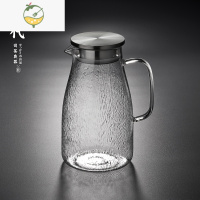 YICHENG/ 耐热玻璃 透明冷水壶凉水壶瓶果汁壶水杯水具套装