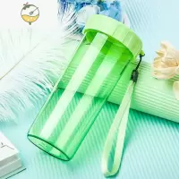 YICHENG塑料杯便携防漏创意潮流运动随手杯简约男女学生小清新水杯子