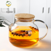 YICHENG北欧耐热玻璃花茶壶蜡烛加热花草茶具水果茶壶下午茶蜡烛茶壶套装
