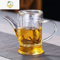 YICHENG加厚玻璃泡茶壶过滤冲茶器红茶泡绿茶办公室功夫茶具小号