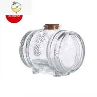 YICHENG家用泡酒玻璃瓶带龙头泡酒坛子2斤红酒果酒酒桶储酒罐可乐桶容器 2斤 勿加热水酒具