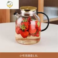 YICHENG家用青梅泡酒玻璃瓶小号密封泡酒罐果酒酿酒瓶5斤空瓶泡酒坛10斤 耐高温加厚3.2斤泡酒瓶酒具