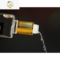 YICHENG玻璃空酒瓶原浆酒纯粮酒创意酒瓶私人定制自酿白酒瓶子一斤装 提示:水立方盖是一次性防盗盖 没灌装前不要按酒具