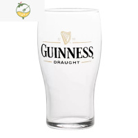 YICHENG肥猫酒杯精酿啤酒杯健力士杯子竖琴浪涌Guinness吉尼斯黑啤爱尔兰 黑标550mL