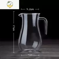 YICHENG亚克力分酒器塑料防摔红酒醒酒器白酒洋酒扎壶酒吧餐厅饭店用 PC 850ml 无刻度酒具