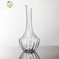 YICHENG欧式红酒快速醒酒器家用水晶玻璃葡萄酒盛酒器创意不倒翁分酒器 优雅南瓜款1350ml酒具