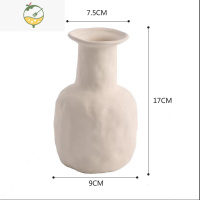 YICHENGins复古素胚陶瓷花瓶家居房间装饰服装店中古摆件民宿烛台咖啡店