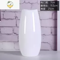 YICHENG网红鹅蛋大号陶瓷花瓶插花客厅餐桌摆件跳舞兰金边祖母绿可装水