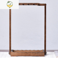 YICHENG书阳创意可拆卸笔架毛笔挂复古楠竹文房四宝挂毛笔的架子学生用初学者成人桌面收纳毛笔搁毛笔架摆件书法工具