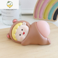 YICHENG摆件创意可爱电脑桌面办公室装饰品幸福感生日礼物女生小物件