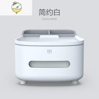 YICHENG办公室桌面简约现代收纳盒纸巾盒多功能学生摆件抽纸盒遥控器