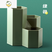 YICHENG笔筒可爱多功能北欧收纳盒创意时尚办公室小学生儿童文具大容量个性简约桌面摆件化妆刷桶女ins复古中国风格
