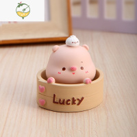 YICHENG可爱小猪2021网红车载摆件女款摇头猪创意办公桌面生日礼物女生