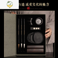 YICHENG文房四宝套装笔墨纸砚专业湖笔书法初学者入门专用书画毛毡垫用品笔挂墨条学生儿童练字毛笔字帖砚台摆件