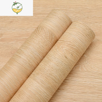 YICHENG柜子橱柜门贴翻新贴纸自粘壁纸防水踢脚线墙贴家具原木纹改色墙纸 [黄橡木]90cm宽5米长 中