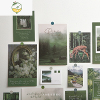 YICHENG 寝室宿舍励志海报墙贴大尺寸卧室diy布置文艺墙面装饰卡片 世间浪漫系列4款-我都要了 中