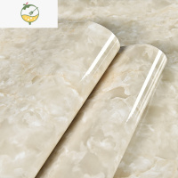 YICHENG10米加厚自粘墙纸大理石纹贴纸厨房防水防油橱柜台面家具翻新壁纸 宫廷白玉40cm宽×10米价 大墙贴