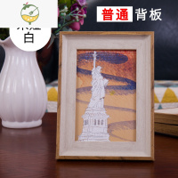 YICHENG欧式ins相框摆台5寸6寸7寸8寸10寸A4创意装饰简约洗照片挂墙卧室 米亚白色 大12寸 25.4x30