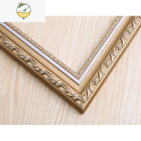 YICHENG十字绣框边框自装钻石画框架裱框定制相框挂墙书画裱框带玻璃框架 香槟色 香槟 定制尺寸联系客服