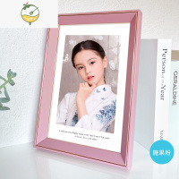 YICHENG洗照片做成相框摆台海马体加修图打印冲印洗印冲洗带相片配挂墙 糖果粉 14寸 挂摆两用+洗照片