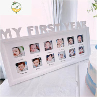 YICHENG金迪相框证件照儿童记录成长校园纪念连体画架孩子小班到高三相框 白色相框() 其他尺寸